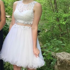 Short White Prom Dress